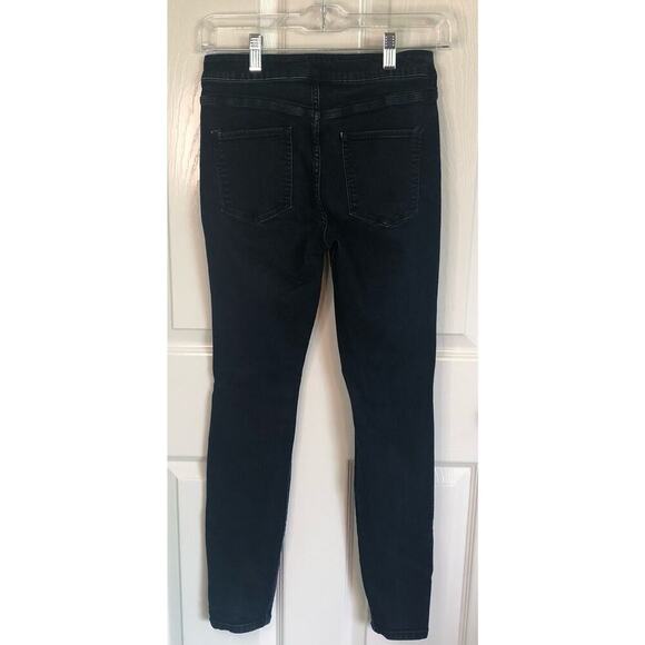 Decree Jeans Hi-Rise Jegging Dark Wash Jeans - Junior's 5 - Picture 8 of 9